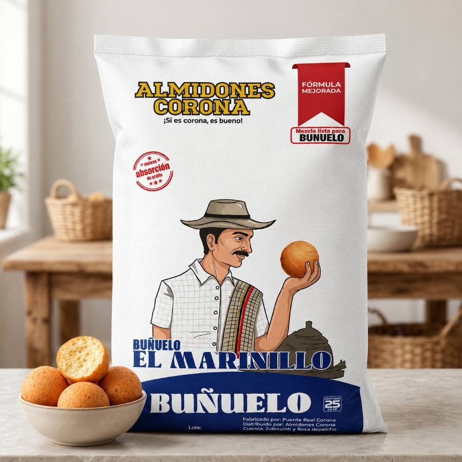 Premezcla para Buñuelos "El Marinillo" - Bulto por 25 kilos